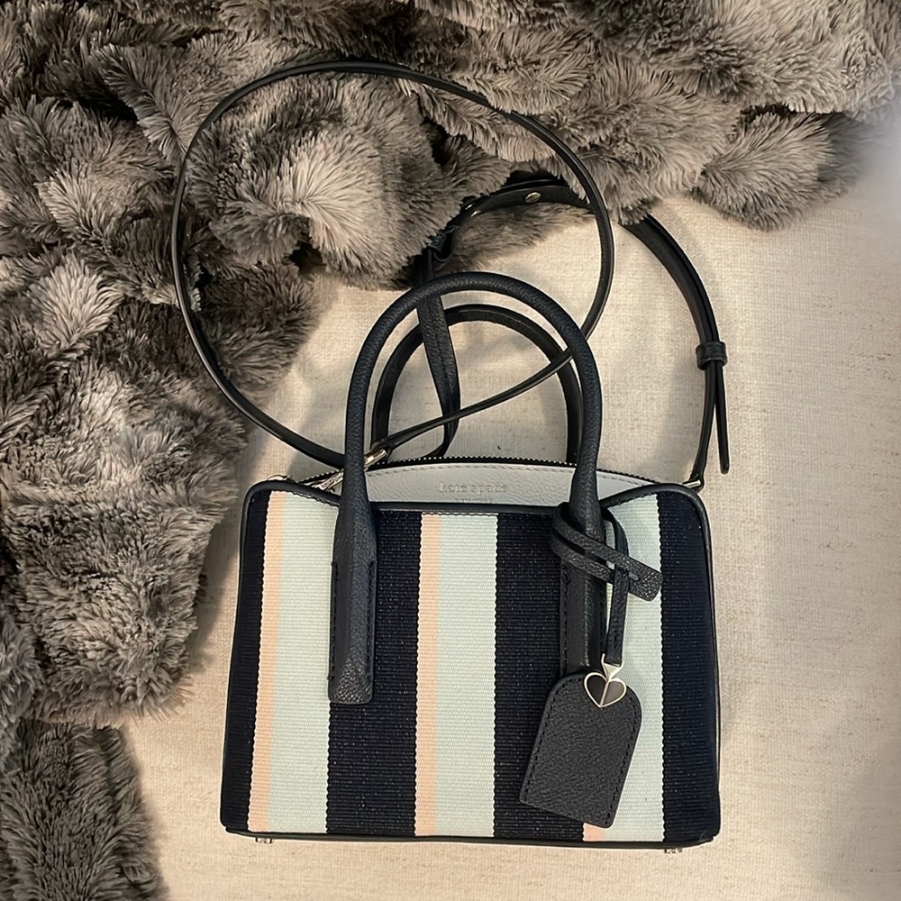 Kate Spade Elegant Striped Satchel